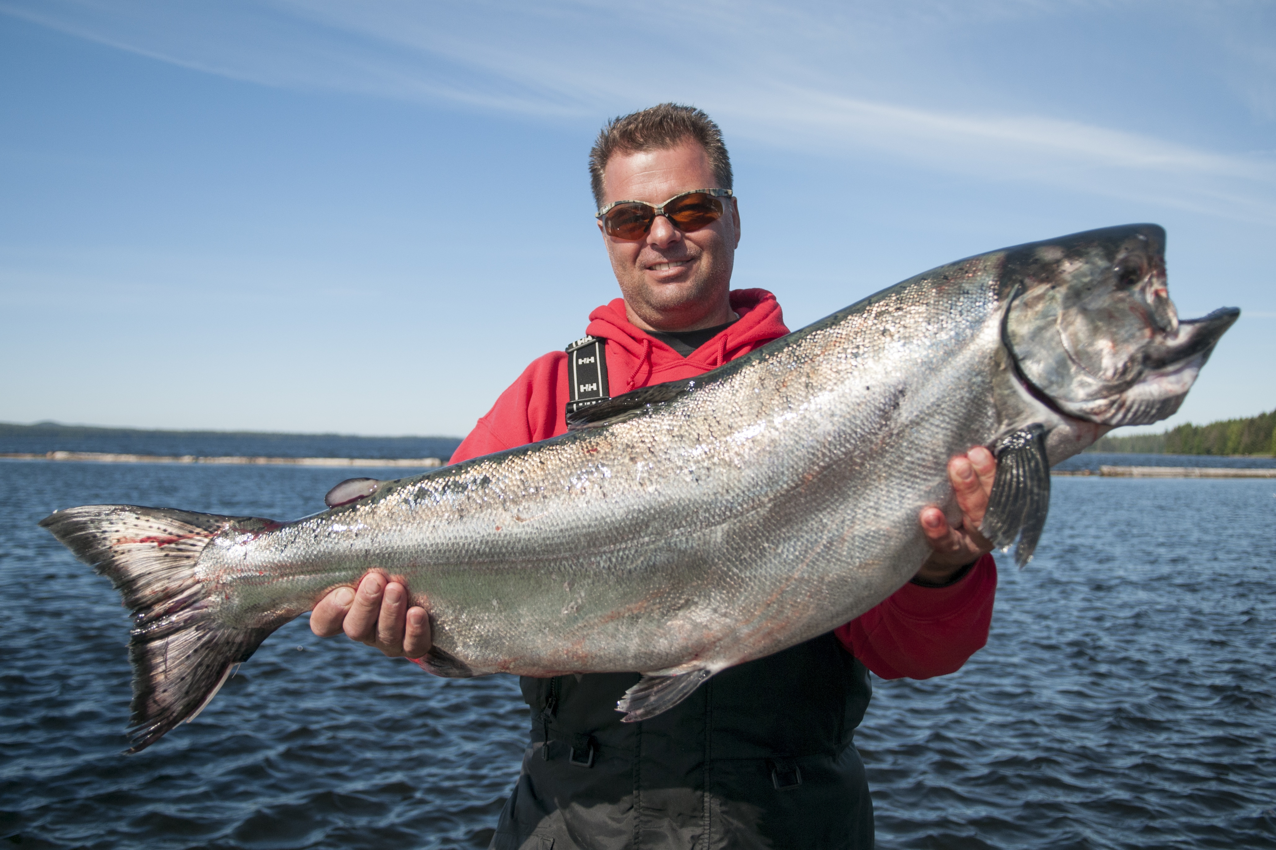 Fly Fishing for Salmon, British Columbia